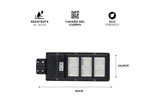 Reflector Solar Led 200W Gadnic S-LIGHT9 Sensor De Movimiento Exterior