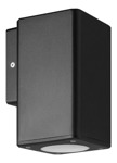Aplique Exterior Led Macroled Aecn-x1 Cuadrado Unidirec Gu10