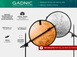 Soporte De Fondo Con Grip Para Pantallas Reflectoras