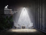 Reflector Led Solar Gadnic de Pared Con Sensor