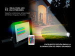 Reflector LED 50W RGB Gadnic Exterior Con Control Remoto