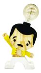 Lampara - Velador Queen Freddie Mercury Madera Personalizado