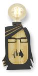 Velador Lampara Charly Garcia Charly Artesanal Sui Generis