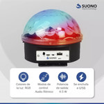 Media Esfera Suono Audioritmica Bluetooth