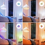 Lampara Led Inteligente Philips Wifi Smart Color E27 x3 Un