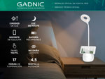 Lámpara Velador de Escritorio Gadnic Lyt2 con Soporte para Celular y Lapicera