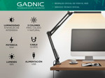 Lámpara Led De Escritorio Gadnic LedMax Con Brazo 360°