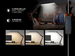 Lámpara Led De Escritorio Gadnic LedMax Con Brazo 360°
