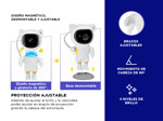 Astronauta Proyector de Luces de Galaxia Gadnic LDPP1 Star Light