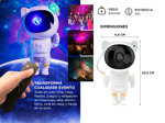 Astronauta Proyector de Luces de Galaxia Gadnic LDPP1 Star Light