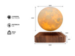 Lámpara de luna flotante Gadnic LEVI Luz Lunar Giratorio