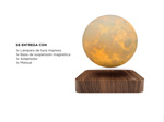 Lámpara de luna flotante Gadnic LEVI Luz Lunar Giratorio