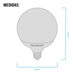 Lampara Globo Led 14w G95 E27 Blanco Cálido 3000K 1600 Lum.
