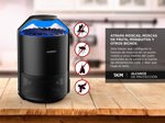 Lámpara Led Gadnic MT2022 Mata Mosquitos Moscas Insectos Silencioso Usb