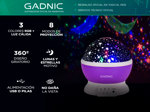 Lámpara de Saturno Gadnic Luz nocturna LED con control remoto