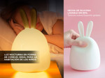 Luz Velador Para Niños Gadnic Luz de Noche Recargable Led