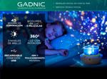 Lámpara de Noche Proyector Galaxia Tierra Universo Para Niños