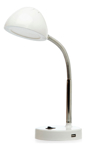 Lum. De Escritorio Led 3.5w 4000k C/usb Sica 911802 Blanca