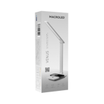 Velador Led Mesa Táctil Dimeable Carga Inalám. Venus Blanco