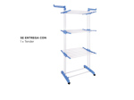 Tender Vertical Gadnic HANG3000 Plegable 3 Niveles Ruedas y Alas