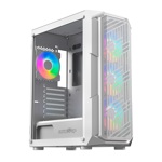 Gabinete Level Up Gamer Hercules Atx Vidrio Templado X4 Fan