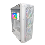 Gabinete Level Up Gamer Hercules Atx Vidrio Templado X4 Fan