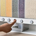 DISPENSADOR DE CEREALES GRANOS LEGUMBRES 6 ESPACIOS
