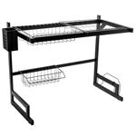 Seca Platos Acero Inoxidable Gadnic Escurridor Dos Niveles