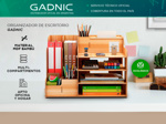 Organizador de Escritorio Gadnic Desk03 Soporte para Libros Accesorios