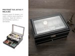 Estuche Organizador Gadnic Wat3.0 de Relojes y Joyas