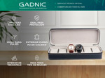 Caja Organizadora De Reloj Gadnic Estuche Para 6 Relojes