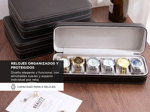 Caja Organizadora De Reloj Gadnic Estuche Para 6 Relojes