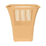 Cesto Papelero Cuadrado Calado Colombraro 2101 Tacho Residuo BEIGE