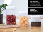 Kit x 6 Frascos Variados Cierre Hermético Gadnic