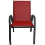 Silla Jardín Patio Country Reposera Sling Apilable Balcon