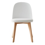 Silla Comedor Vita Blanco Meet Nórdica Eames Madera X 4 Unidades