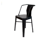 Silla Tromen Runko Negra 80 X 48 Cm