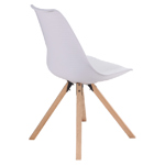 Silla Living Comedor Set X4 Eames Tulip C/ Almohadon Niviko