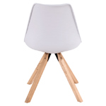 Silla Living Comedor Set X4 Eames Tulip C/ Almohadon Niviko