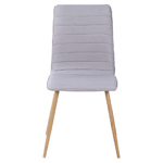 Silla Living Comedor Set X4 Tela Tapizada Niviko Diseño