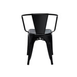 Silla De Comedor Tolix Reforzada De Hierro 4 Unidades Niviko