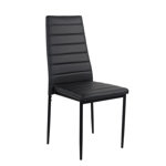 Silla Living Comedor Cocina Set X4 Tapizada Reforzada Niviko - NVK-117-N