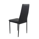 Silla Living Comedor Cocina Set X4 Tapizada Reforzada Niviko - NVK-117-N