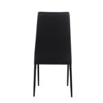 Silla Living Comedor Cocina Set X4 Tapizada Reforzada Niviko - NVK-117-N