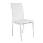 Silla Living Comedor Cocina Set X4 Tapizada Niviko Reforzada - NVK-1614-B