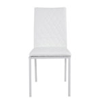 Silla Living Comedor Cocina Set X4 Tapizada Niviko Reforzada - NVK-1614-B