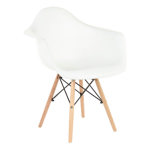 Sillon Silla Eames Tulip Niviko Set X4 Comedor Living Blanco