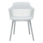 Sillas Living comedor Combo x2 Asiento Acolchonado Color Blanco SC02