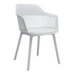 Sillas Living comedor Combo x2 Asiento Acolchonado Color Blanco SC02