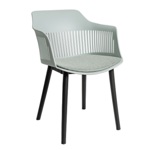Sillas Living Comedor Combo x2 Asiento Acolchonado Color Verde SC02